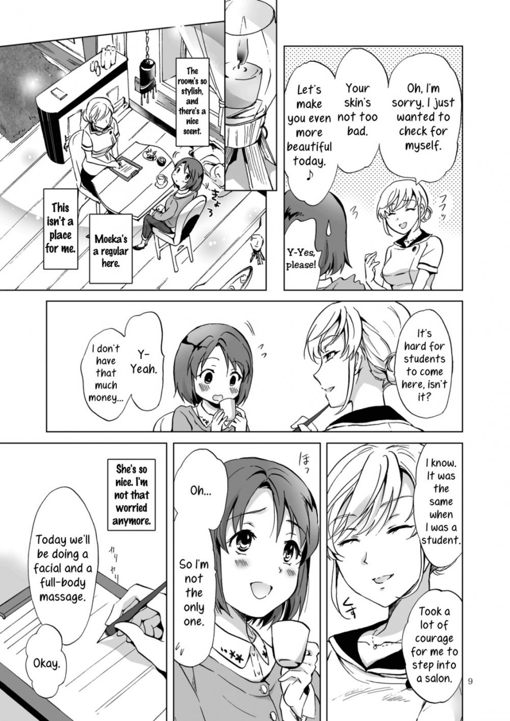 Hentai Manga Comic-Secret Yuri Salon-Read-8